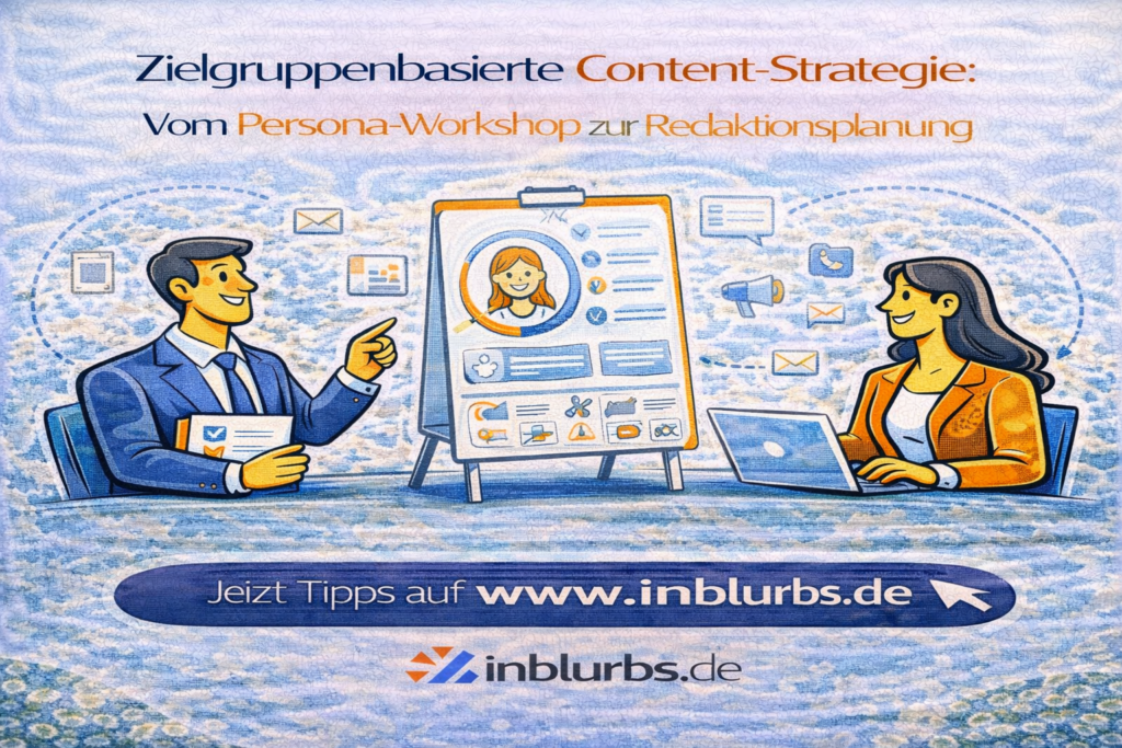 zielgruppenbasierte content-strategie, persona workshop durchführung, redaktionsplanung content strategie, buyer journey content, themencluster content strategie, kanäle passende formate, persona basierte themenplanung, redaktionskalender erstellen, content governance strategie, marketing vertrieb unterstützen
