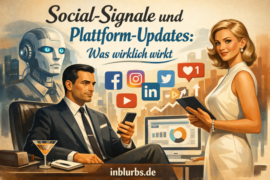 Social Signale Plattform, Plattform Updates Auswirkungen, Social Engagement Reichweite, Content Format Trends, Algorithmus Auswirkungen Inhalte, Nutzersignale Interaktion Optimieren, Sichtbarkeit Plattformen Maximieren, Trendanalyse Social Media, Zielgruppenspezifische Inhalte Strategien, Conversion Optimierung Inhalte, inblurbs inbound marketing 